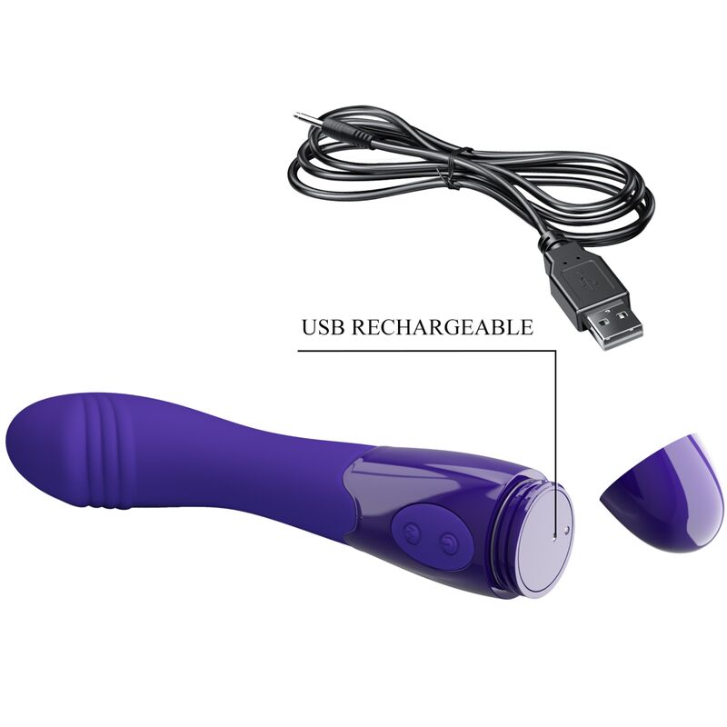 PRETTY LOVE – ELEMENTAL YOUTH VIOLET VIBRATORE DILDO