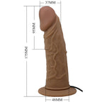 PRETTY LOVE Harness-Hose mit Vibrationsdildo, braun