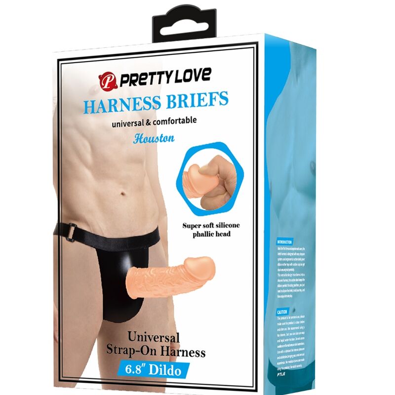 PRETTY LOVE – SLIP HARNNES CON DIDLO INCLUSO