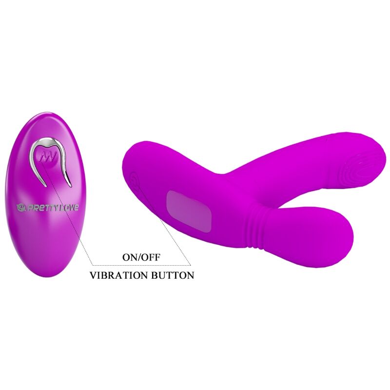 PRETTY LOVE – GERI CLITORIS MASSAGER ROSE TÉLÉCOMMANDE