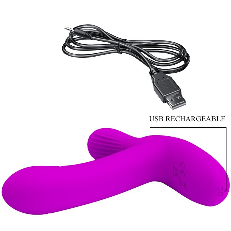 PRETTY LOVE – GERI CLITORIS MASSAGER ROSE TÉLÉCOMMANDE
