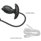 PRETTY LOVE Delfin – Aufblasbarer wiederaufladbarer Analplug