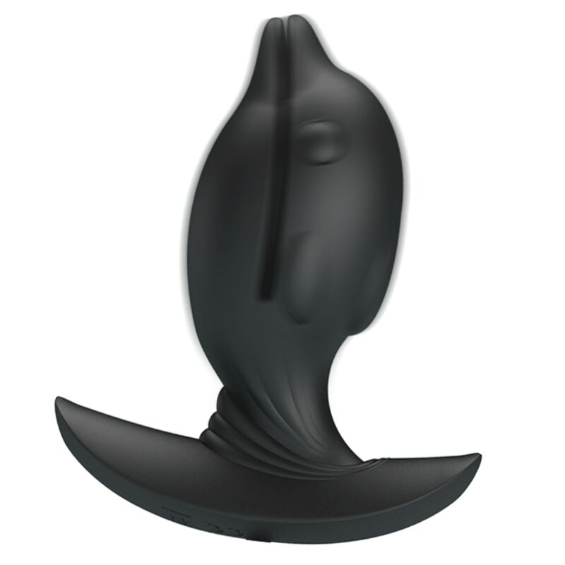 PRETTY LOVE Delfin – Aufblasbarer wiederaufladbarer Analplug
