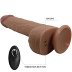 PRETTY LOVE Tommy – Realistischer Dildo-Vibrator mit Stoßfunktion, 22,5 cm