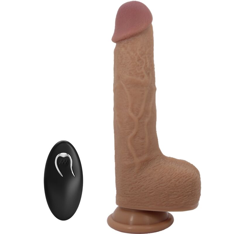 PRETTY LOVE Tommy – Realistischer Dildo-Vibrator mit Stoßfunktion, 22,5 cm