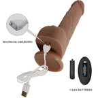 PRETTY LOVE Tommy – Realistischer Dildo-Vibrator mit Stoßfunktion, 22,5 cm