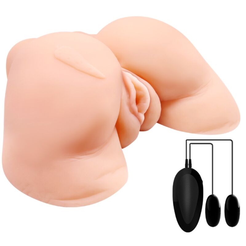 CRAZY BULL – Vagina- und Anus-Masturbator mit Vibration, Sound und Wärmefunktion