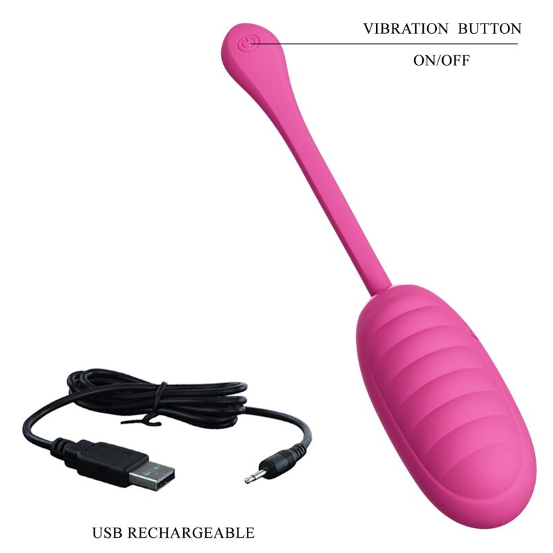 PRETTY LOVE – OEUF VIBRANT RECHARGEABLE CATALINA ROSE APP