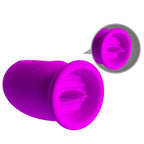 PRETTY LOVE – Daisy Dual-Vibrationsei mit Lecksimulation, Lila