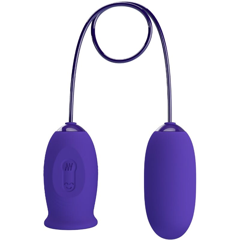 PRETTY LOVE – Daisy Youth Vibrationsei mit Fernbedienung, Violett