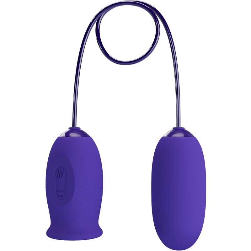 PRETTY LOVE – Daisy Youth Vibrationsei mit Fernbedienung, Violett