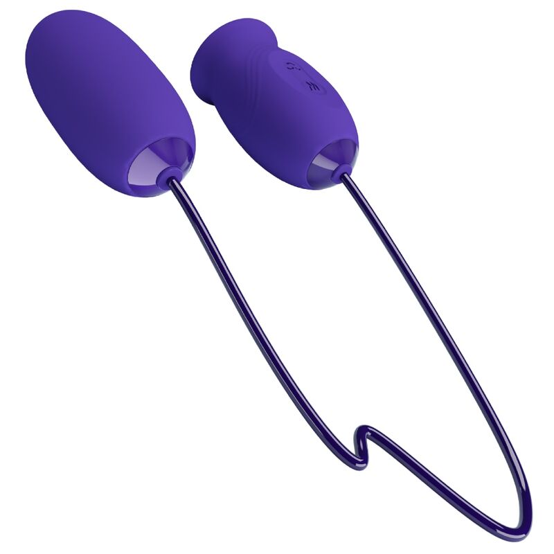 PRETTY LOVE – Daisy Youth Vibrationsei mit Fernbedienung, Violett