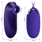 PRETTY LOVE Klopf-Stimulator mit tragbarem Vibrationsei