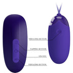 PRETTY LOVE Klopf-Stimulator mit tragbarem Vibrationsei