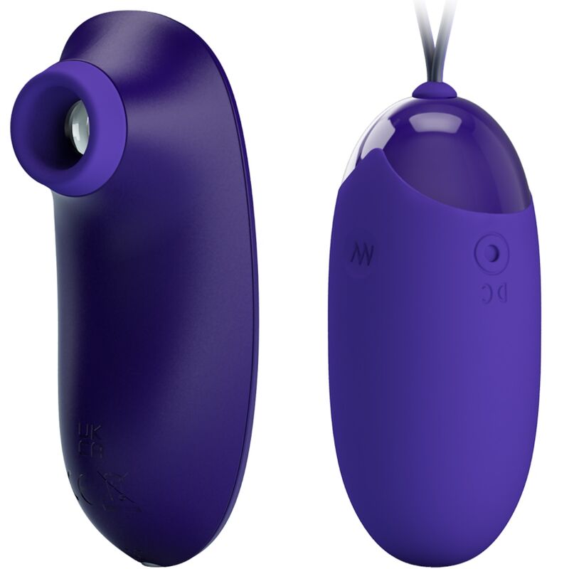 PRETTY LOVE Klopf-Stimulator mit tragbarem Vibrationsei