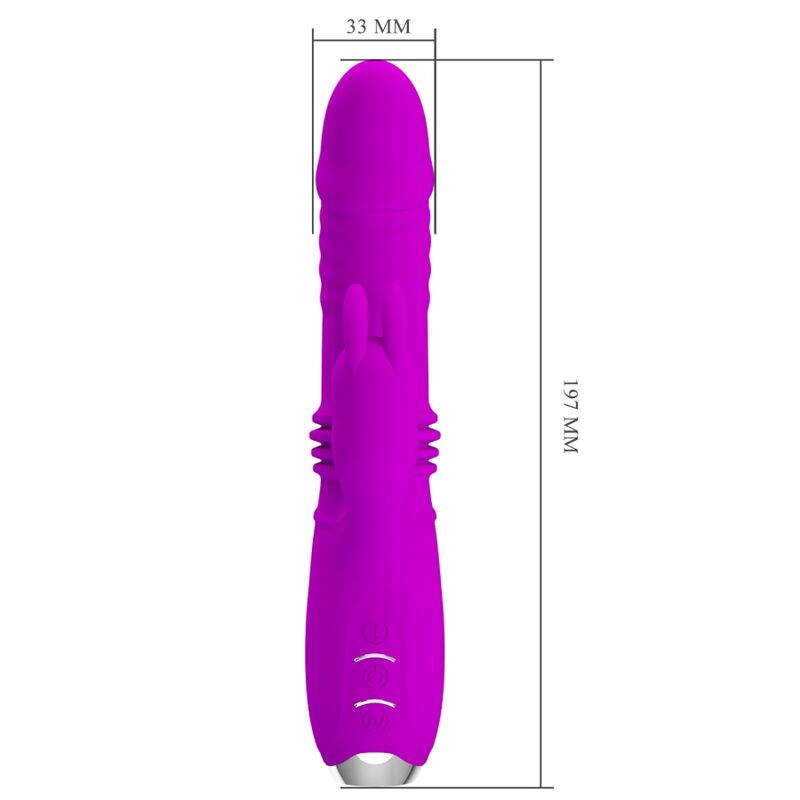 PRETTY LOVE Dorothy – Kaninchenvibrator für Einsteiger, violett