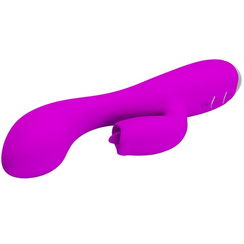 PRETTY LOVE – VIBRATORE RICARICABILE GLORIA RABBIT-VIOLA IMPERMEABILE