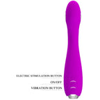 PRETTY LOVE Hector – Elektro-Vibrator mit G-Punkt-Kurve, lila