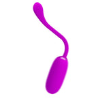PRETTY LOVE – UOVO VIBRANTE JULIUS IMPERMEABILE-RICARICABILE VIOLA