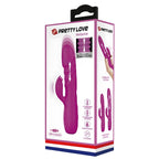 PRETTY LOVE Melanie – Rabbit-Vibrator mit Stossfunktion, violett