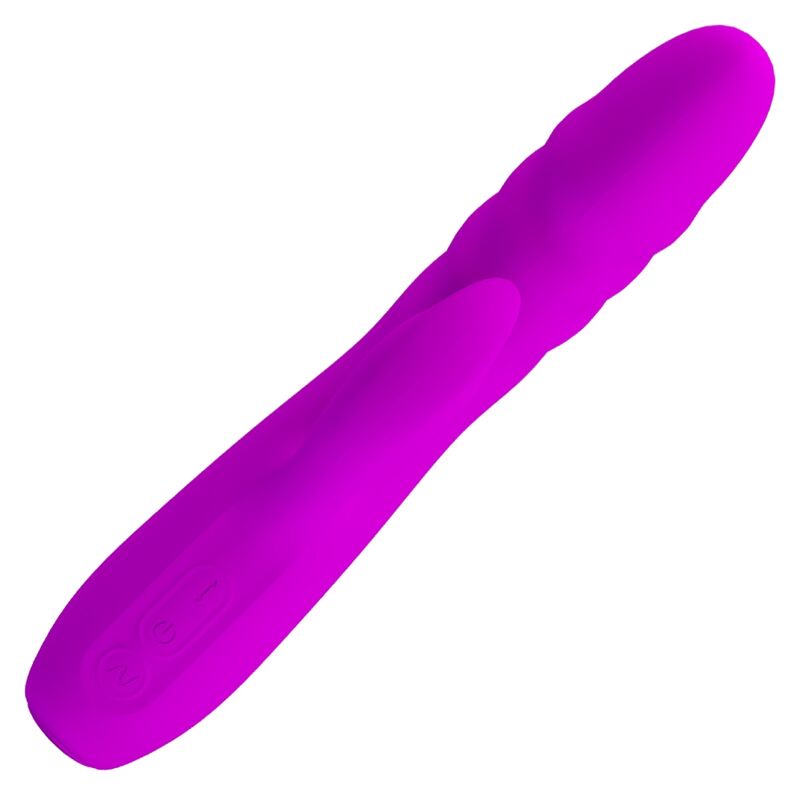PRETTY LOVE Melanie – Rabbit-Vibrator mit Stossfunktion, violett