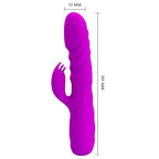 PRETTY LOVE Melanie – Rabbit-Vibrator mit Stossfunktion, violett