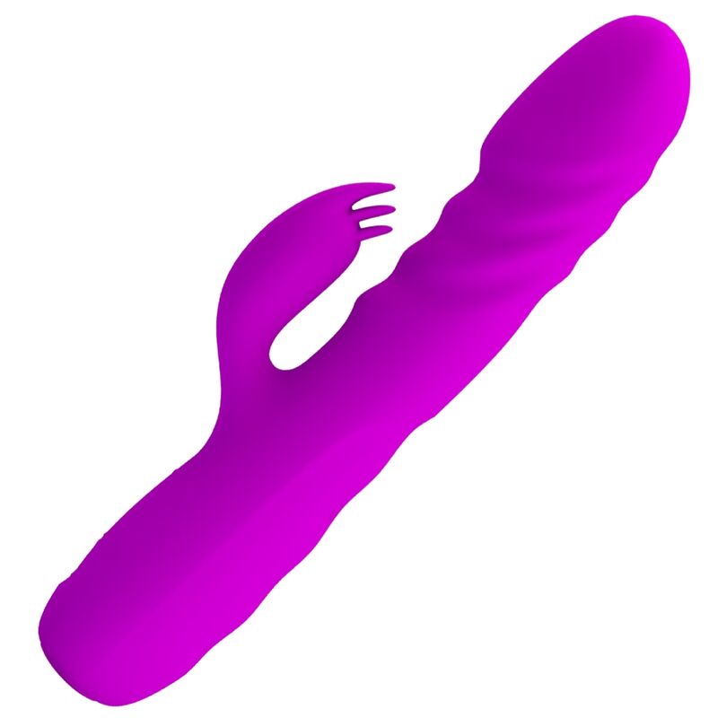 PRETTY LOVE Melanie – Rabbit-Vibrator mit Stossfunktion, violett