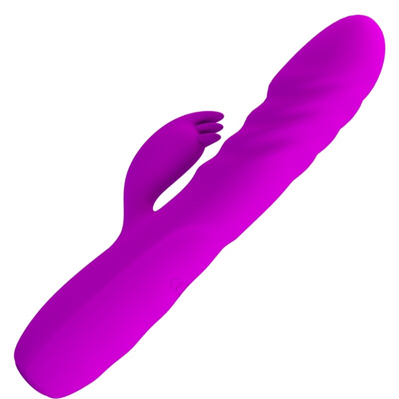 PRETTY LOVE Melanie – Rabbit-Vibrator mit Stossfunktion, violett
