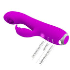 PRETTY LOVE Rachel – Zungenvibrator mit Leckfunktion, lila