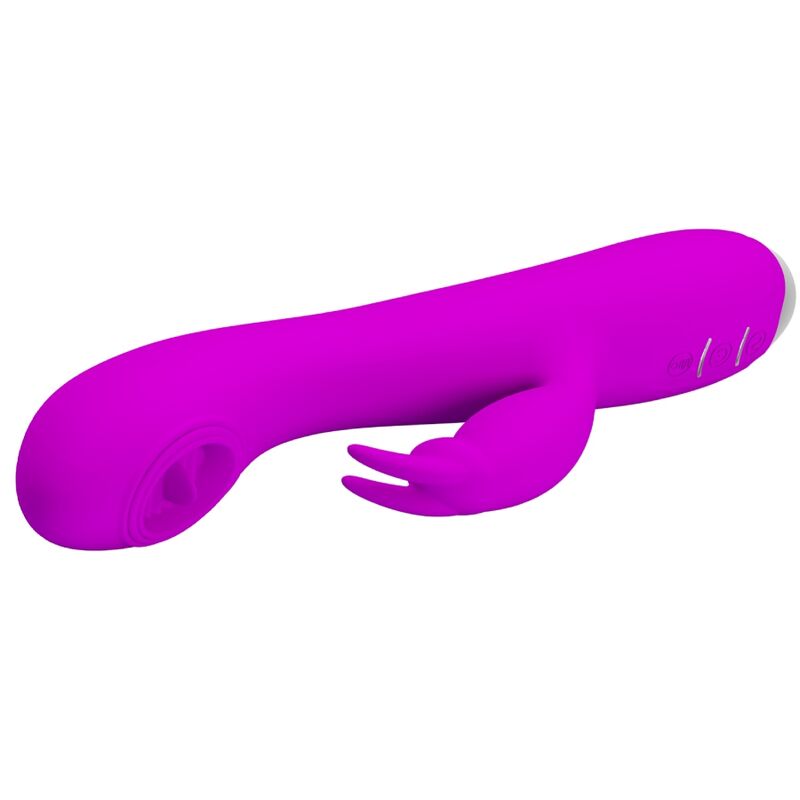 PRETTY LOVE Rachel – Zungenvibrator mit Leckfunktion, lila