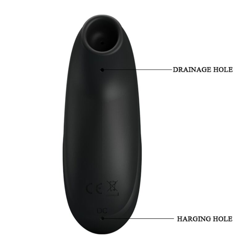 PRETTY LOVE Luxus-Saugmassager, schwarz