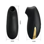 PRETTY LOVE Luxus-Saugmassager, schwarz