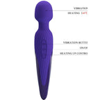 PRETTY LOVE Antony – Wand-Vibrator mit Wärmefunktion, violett