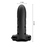 PRETTY LOVE – Vance Rabbit-Fingervibrator, 10 Modi, Schwarz