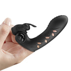PRETTY LOVE – Vance Rabbit-Fingervibrator, 10 Modi, Schwarz