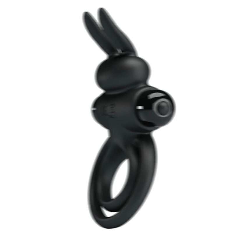 PRETTY LOVE – ANELLO VIBRATOR III RABBIT PER PENE NERO
