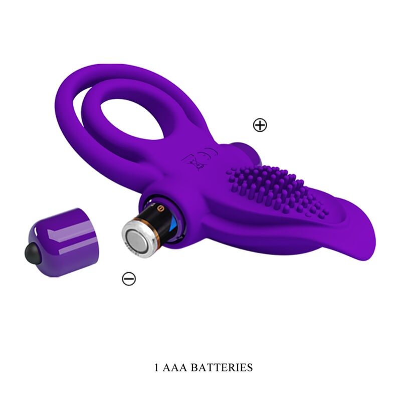 PRETTY LOVE – ANELLO VIBRANTE PER PENE VIOLA