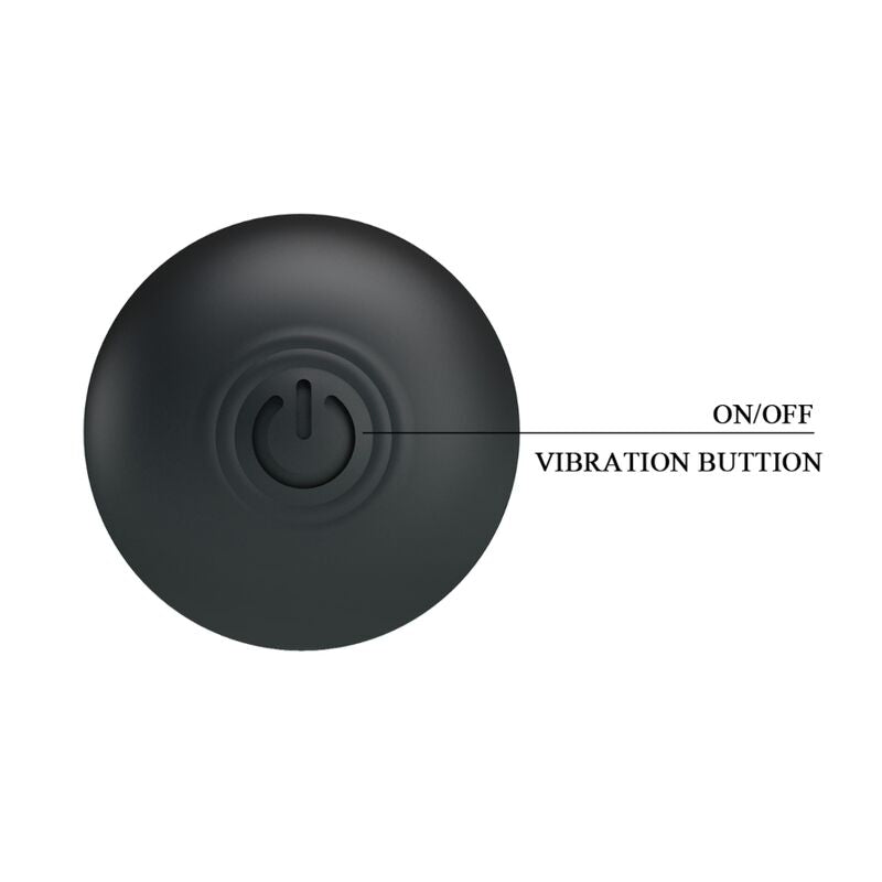 PRETTY LOVE – Goldener Kugelvibrator, 12 Modi