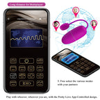 PRETTY LOVE Nymphe – App-gesteuertes Vibrations-Ei, lila