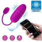 PRETTY LOVE Nymphe – App-gesteuertes Vibrations-Ei, lila