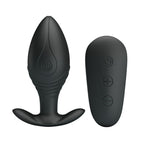 PRETTY LOVE – VIBRATEUR RECHARGEABLE REGINA ANAL PLUG NOIR