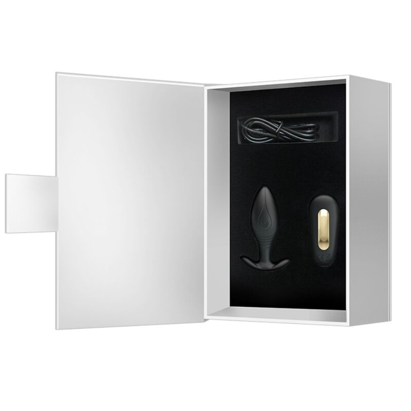 PRETTY LOVE – VIBRATEUR RECHARGEABLE REGINA ANAL PLUG NOIR