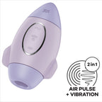 SATISFYER Mission Control – Air-Pulse-Vibrator, flieder