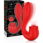 MIA Selena – Stimulator mit Vibrations- und Klappfunktion, Rot