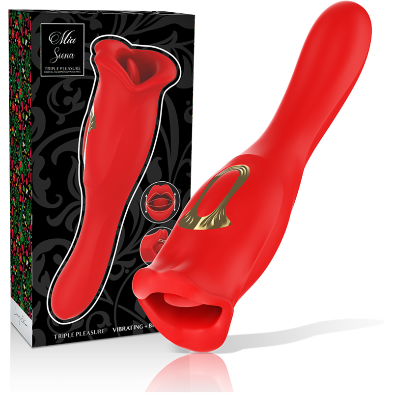 MIA Siena – Stimulator mit Vibrations- und Beissfunktion
