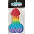 KHEPER GAMES – GIOCATTOLO ANTISTRESS PENE POP-IT MULTICOLORE