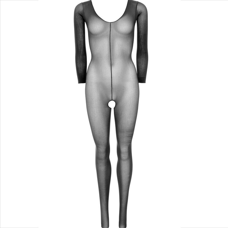 LEG AVENUE – BODYSTOCKING MANICA LUNGA NERO
