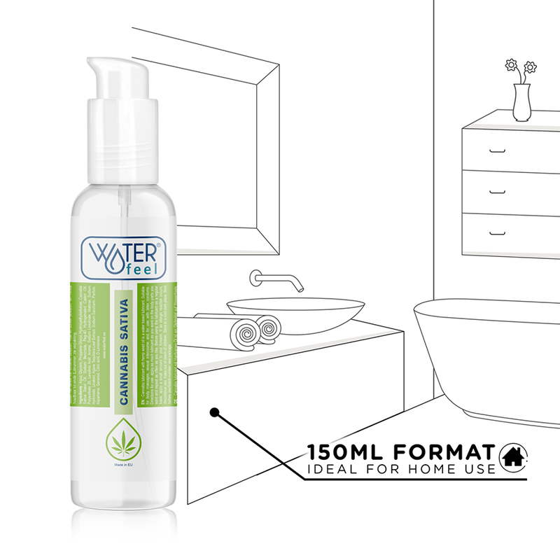 WATERFEEL – Lubrificante alla cannabis 150 ml