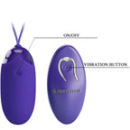 PRETTY LOVE Berger – Vibrationsei mit Fernbedienung, violett