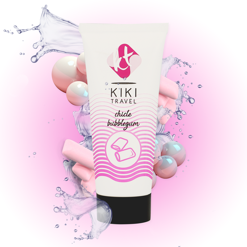 KIKÍ TRAVEL Strawberry Gum – Fragola  lubrificante 50 ml